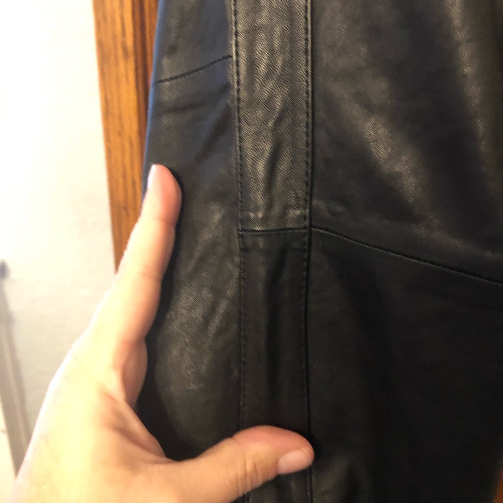 VINCE leather pants